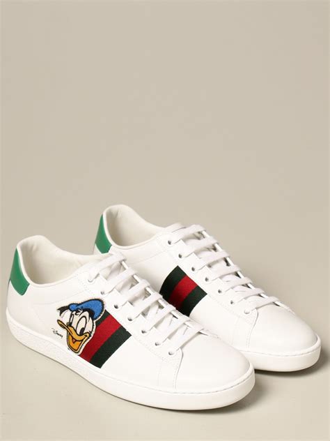 gucci donald duck sneakers|daffy duck gucci shoes.